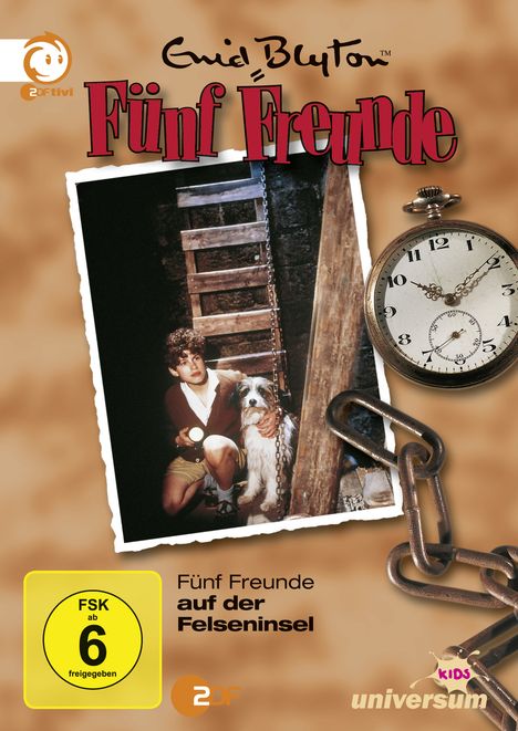 Enid Blyton: Fünf Freunde auf der Felseninsel, DVD
