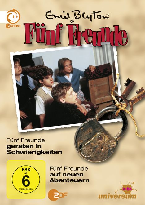 Enid Blyton: Fünf Freunde geraten in Schwierigkeiten, DVD