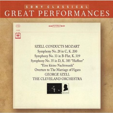 Wolfgang Amadeus Mozart (1756-1791): Symphonien Nr.28,33,35, CD