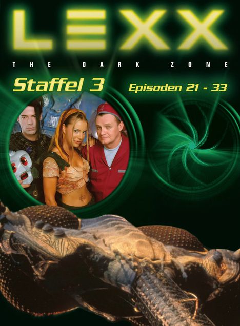 Lexx Season 3, 3 DVDs