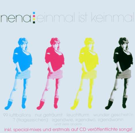Nena: Einmal ist keinmal - Album-Versionen &amp; Specials, 2 CDs