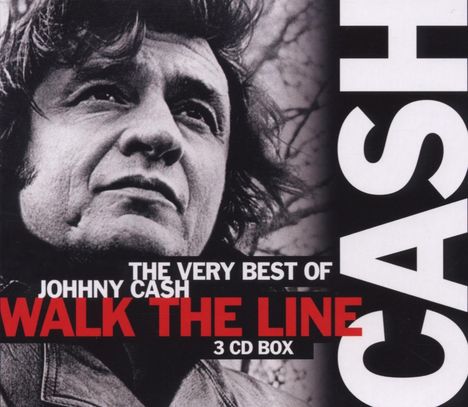 Johnny Cash: Walk The Line: The Very Best Of Johnny Cash, 3 CDs