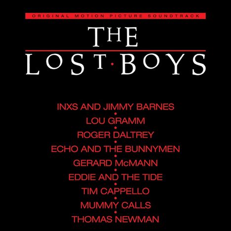 Filmmusik: The Lost Boys (Limited Edition) (Clear Red Vinyl), LP