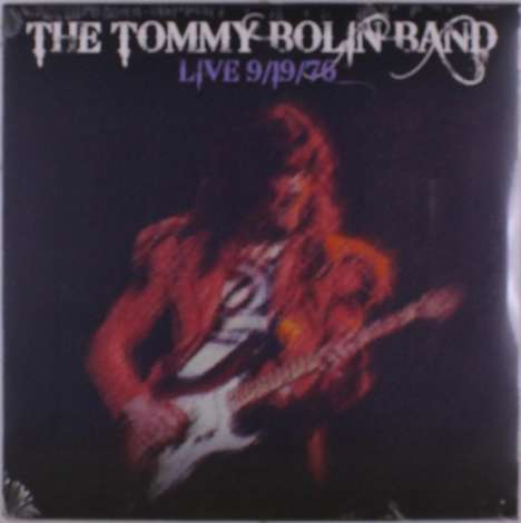 Tommy Bolin: Live 9/19/76 (remastered), LP