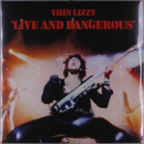 Thin Lizzy: Live And Dangerous (180g) (Limited Edition) (Translucent Orange Vinyl), 2 LPs
