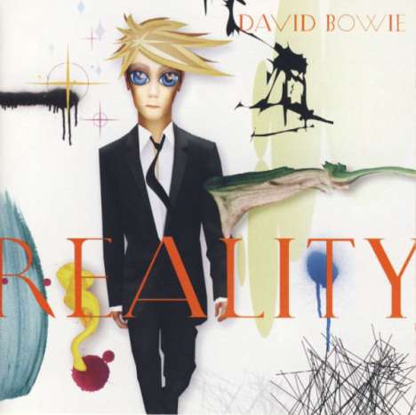 David Bowie (1947-2016): Reality (180g) ((White/Blue Marbled Vinyl), LP