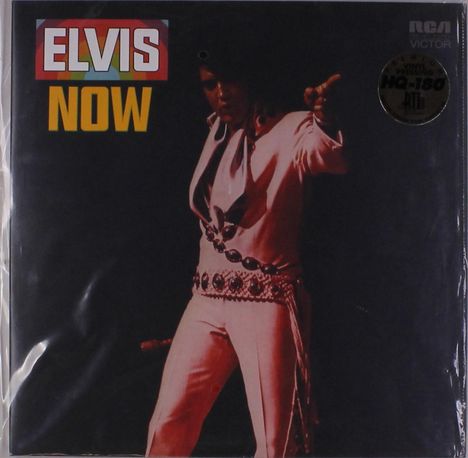 Elvis Presley (1935-1977): Elvis Now (180g) (Limited-Anniversary-Edition) (Translucent Blue &amp; Black Vinyl), LP