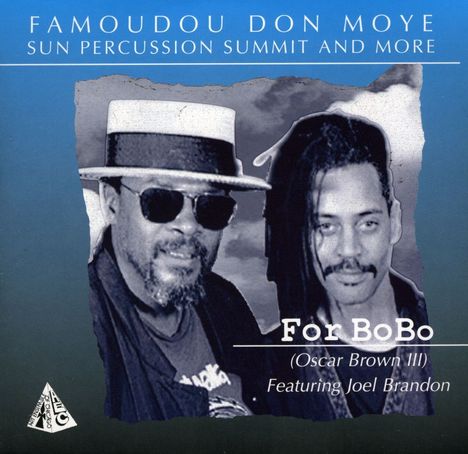 Famoudou Don Moye (geb. 1946): For Bobo, CD