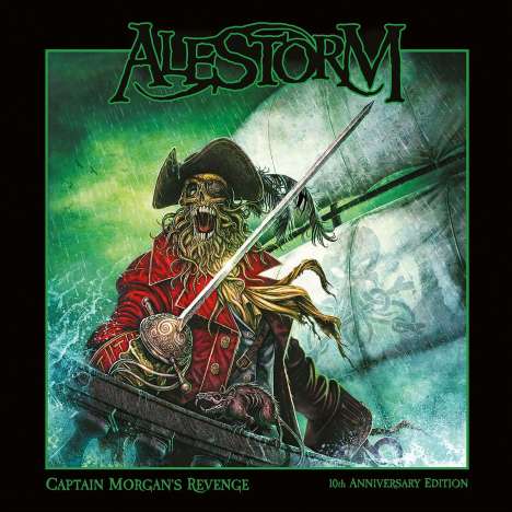 Alestorm: Captain Morgan's Revenge (10th-Anniversary-Edition), 2 CDs