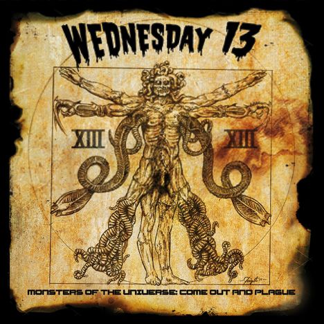 Wednesday 13: Monsters Of The Universe: Come Out And Plague (Gold Vinyl), 2 LPs