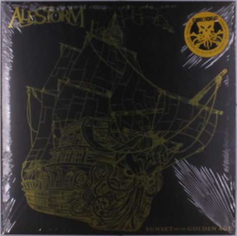Alestorm: Sunset On The Golden Age (Limited Special Edition) (Black/Gold Splatter Vinyl), 2 LPs