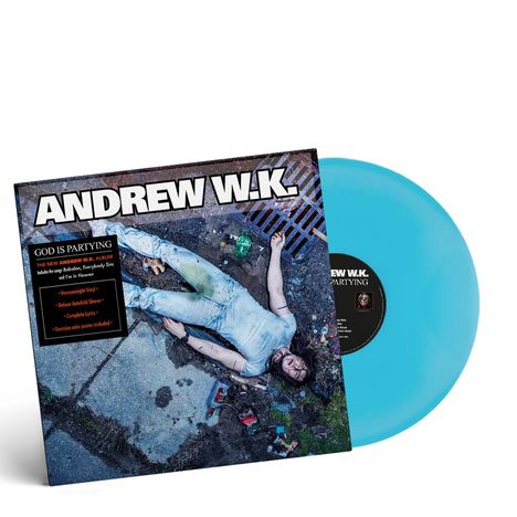Andrew W.K.: God Is Partying (180g) (Colored Vinyl), LP