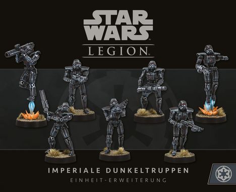 Alex Davy: Star Wars: Legion - Imperiale Dunkeltruppen, Spiele