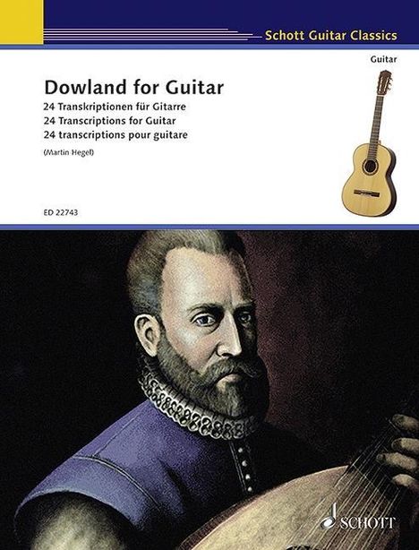 Dowland for Guitar, Buch
