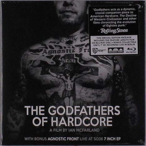 Agnostic Front: Godfathers Of Hardcore, 1 Blu-ray Disc und 1 Single 7"