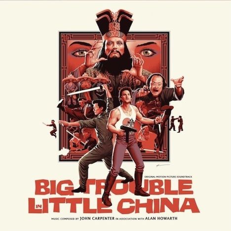 John Carpenter (geb. 1948): Filmmusik: Big Trouble In Little China (O.S.T.), 2 LPs