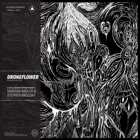 Marissa Nadler &amp; Stephen Brodsky: Droneflower (Limited-Edition) (Clear &amp; Black Marble Vinyl), LP