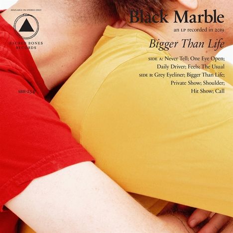 Black Marble: Bigger Than Life (Limited Edition) (Red Vinyl), LP