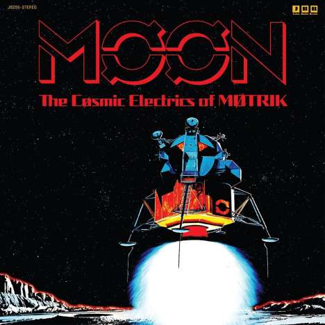 Motrik: Moon: The Cosmic Electrics Of Motrik (Limited Edition) (LP 1: Red Vinyl/LP 2: Blue Vinyl), 2 LPs