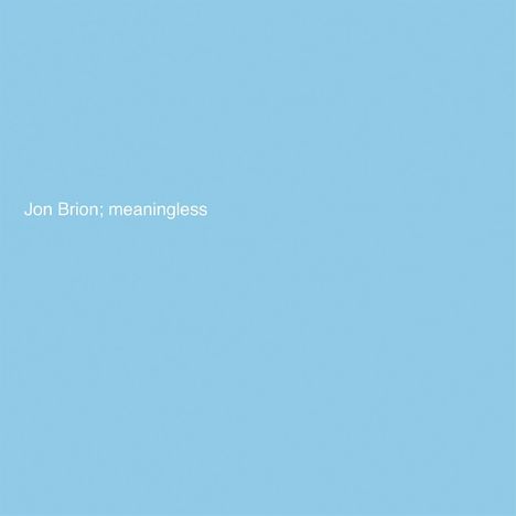 Jon Brion: Meaningless, LP