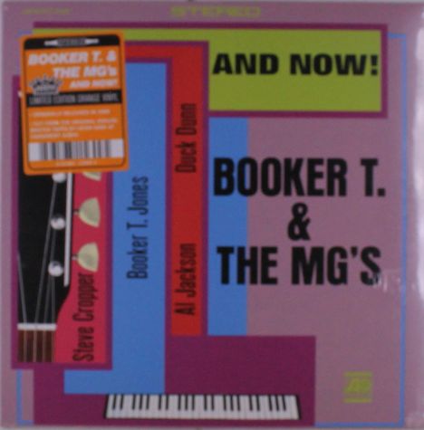 Booker T. &amp; The MGs: And Now! (Limited Edition) (Orange Vinyl), LP