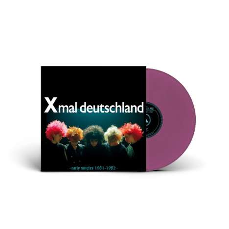 Xmal Deutschland: Early Singles 1981 - 1982 (remastered) (Limited Indie Edition) (Purple Vinyl), LP