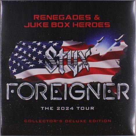 Styx / Foreigner: Renegades &amp; Juke Box Heroes, LP