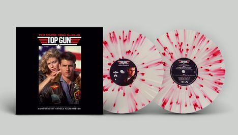 Filmmusik: Top Gun (Music From The Original Motion Picture) (Limited Edition) (Clear w/ Pink Splatter Effect Vinyl), 2 LPs