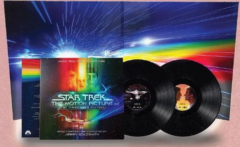 Jerry Goldsmith (1929-2004): Filmmusik: Star Trek: The Motion Picture – The Director's Edition (45th Anniversary) (Limited Edition) (Black Galaxy Vinyl), 2 LPs