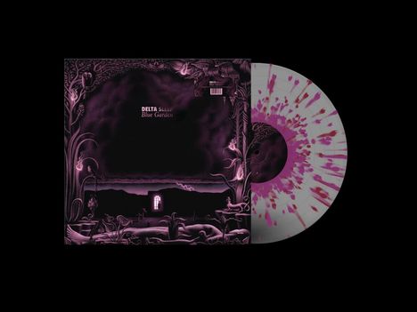 Delta Sleep: Blue Garden (Clear Vinyl w/ Purple Splatter), LP