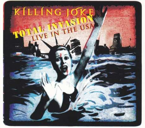 Killing Joke: Total Invasion: Live In The USA (Limited Numbered Edition) (Translucent Blue Vinyl), LP