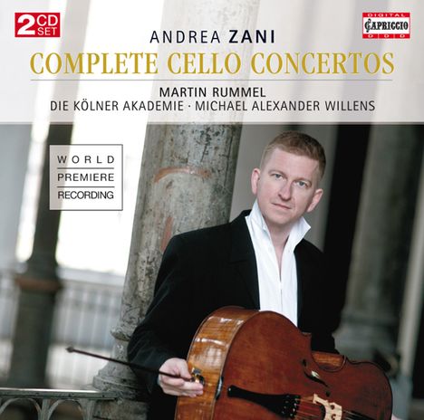 Andrea Zani (1696-1757): Cellokonzerte Nr.1-12 "Concerti per Camera", 2 CDs