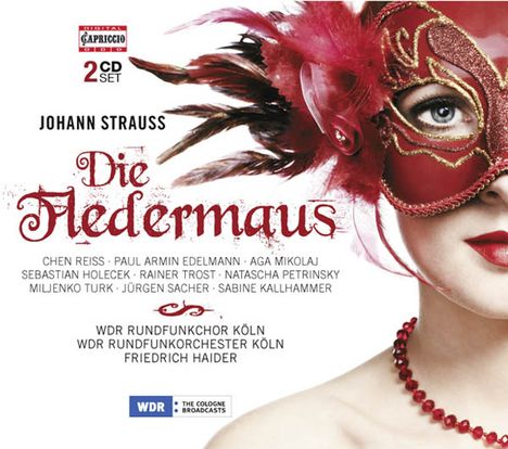 Johann Strauss II (1825-1899): Die Fledermaus, 2 CDs