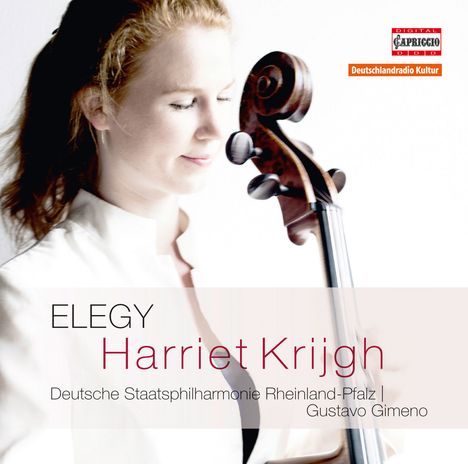 Harriet Krijgh - Elegy, 1 CD und 1 DVD