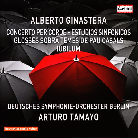Alberto Ginastera (1916-1983): Konzert für Streichorchester, CD