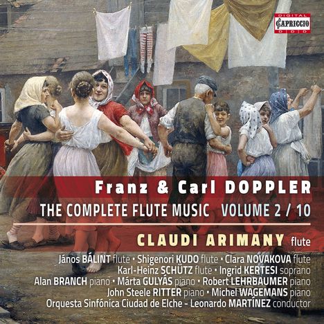 Franz (1821-1883) &amp; Carl (1825-1900) Doppler: Kammermusik mit Flöte Vol.2, CD