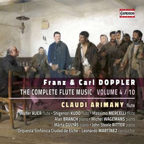 Franz (1821-1883) &amp; Carl (1825-1900) Doppler: Kammermusik mit Flöte Vol.4, CD