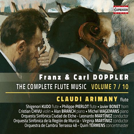 Franz (1821-1883) &amp; Carl (1825-1900) Doppler: Kammermusik mit Flöte Vol.7, CD