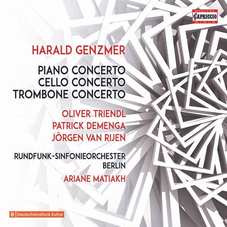 Harald Genzmer (1909-2007): Klavierkonzert Nr. 1 (1942), CD
