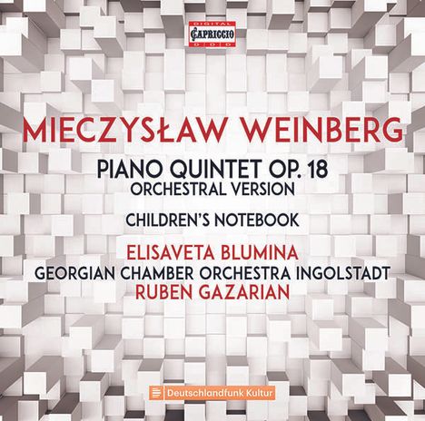 Mieczyslaw Weinberg (1919-1996): Klavierquintett op.18 (in der Orchesterversion von Mathias Baier), CD