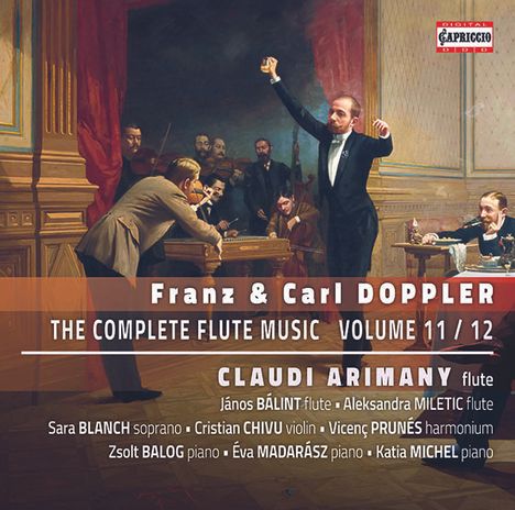Franz (1821-1883) &amp; Carl (1825-1900) Doppler: Kammermusik mit Flöte Vol.11, CD