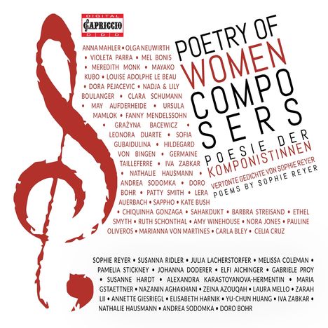 Poetry of Women Composers - Poesie der Komponistinnen, 2 CDs