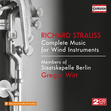 Richard Strauss (1864-1949): Sämtliche Werke für Bläser, 2 CDs