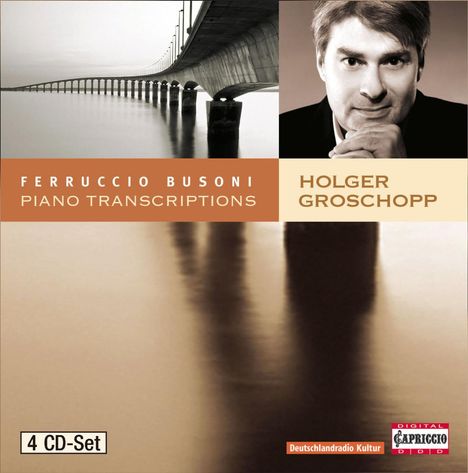 Ferruccio Busoni (1866-1924): Transkriptionen, 4 CDs