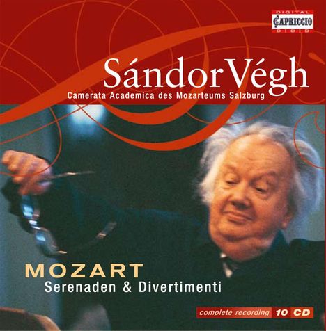 Wolfgang Amadeus Mozart (1756-1791): Serenaden &amp; Divertimenti, 10 CDs