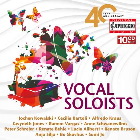 Vocal Soloists - 40 Year Anniversary Capriccio, 10 CDs