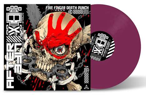 Five Finger Death Punch: AfterLife (180g) (Purple Vinyl) (45 RPM), 2 LPs