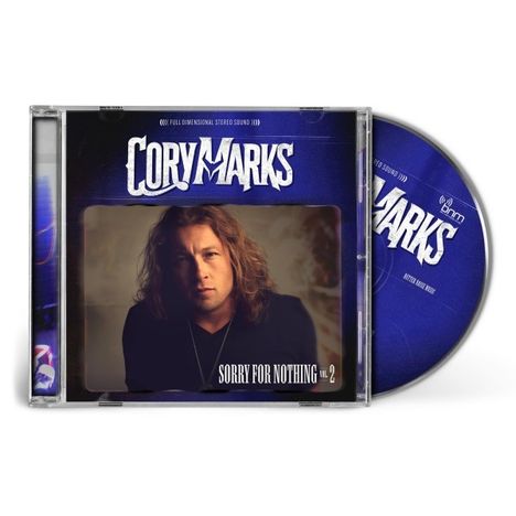 Cory Marks: Sorry For Nothing- Volume 2, CD