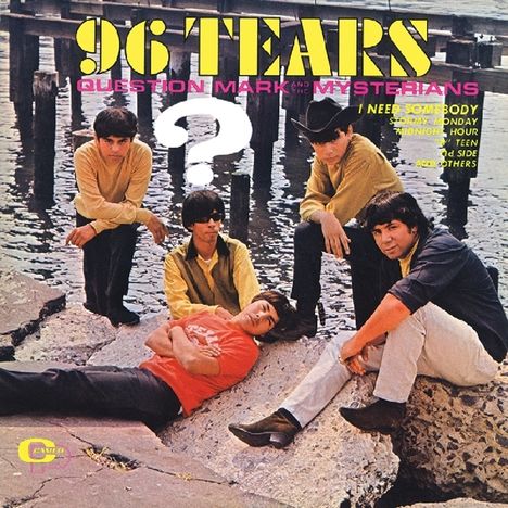 Question Mark &amp; The Mysterians: 96 Tears (remastered) (Limited-Edition) (Clear Teardrop Vinyl) (45 RPM), LP
