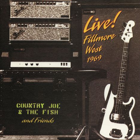 Country Joe &amp; The Fish: Live! Fillmore West 1969 (Limited Edition) (Yellow Vinyl), 2 LPs